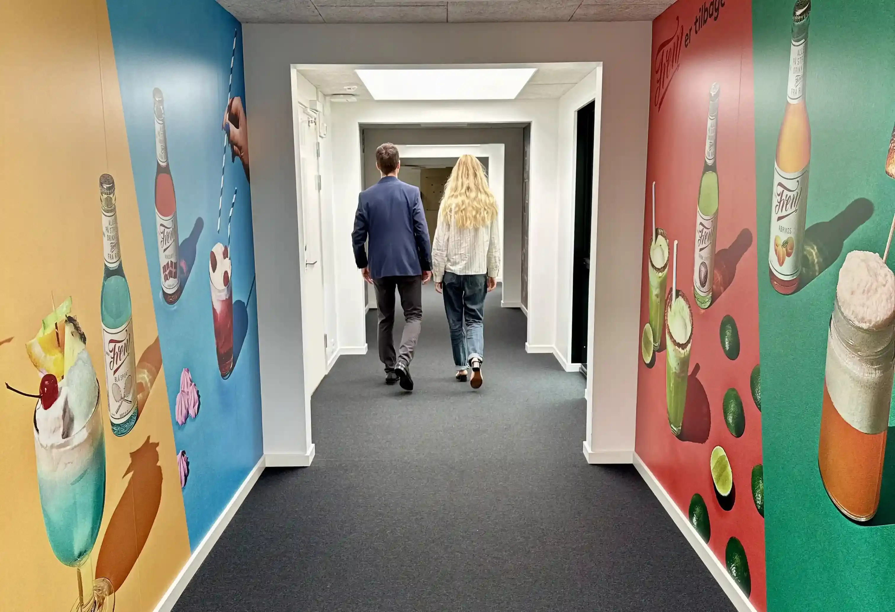 People Walk Royal Unibrew