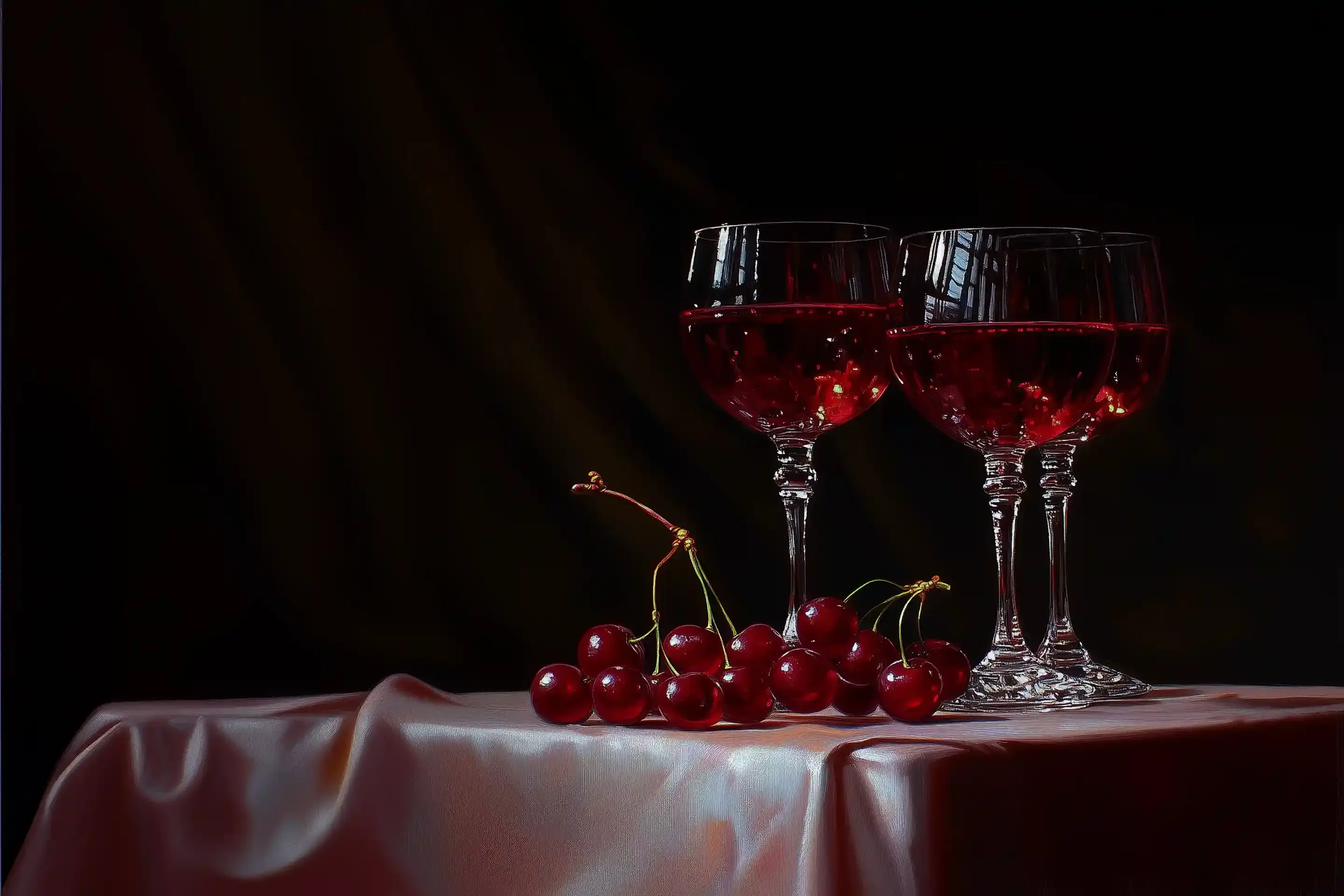 Kirsberry Wine Glasses