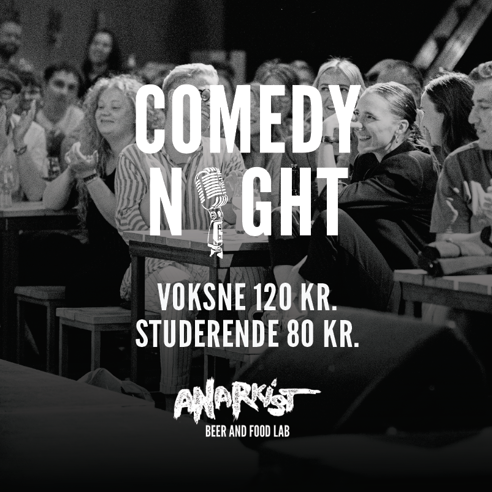 Comedy night anarkist beer & food lab