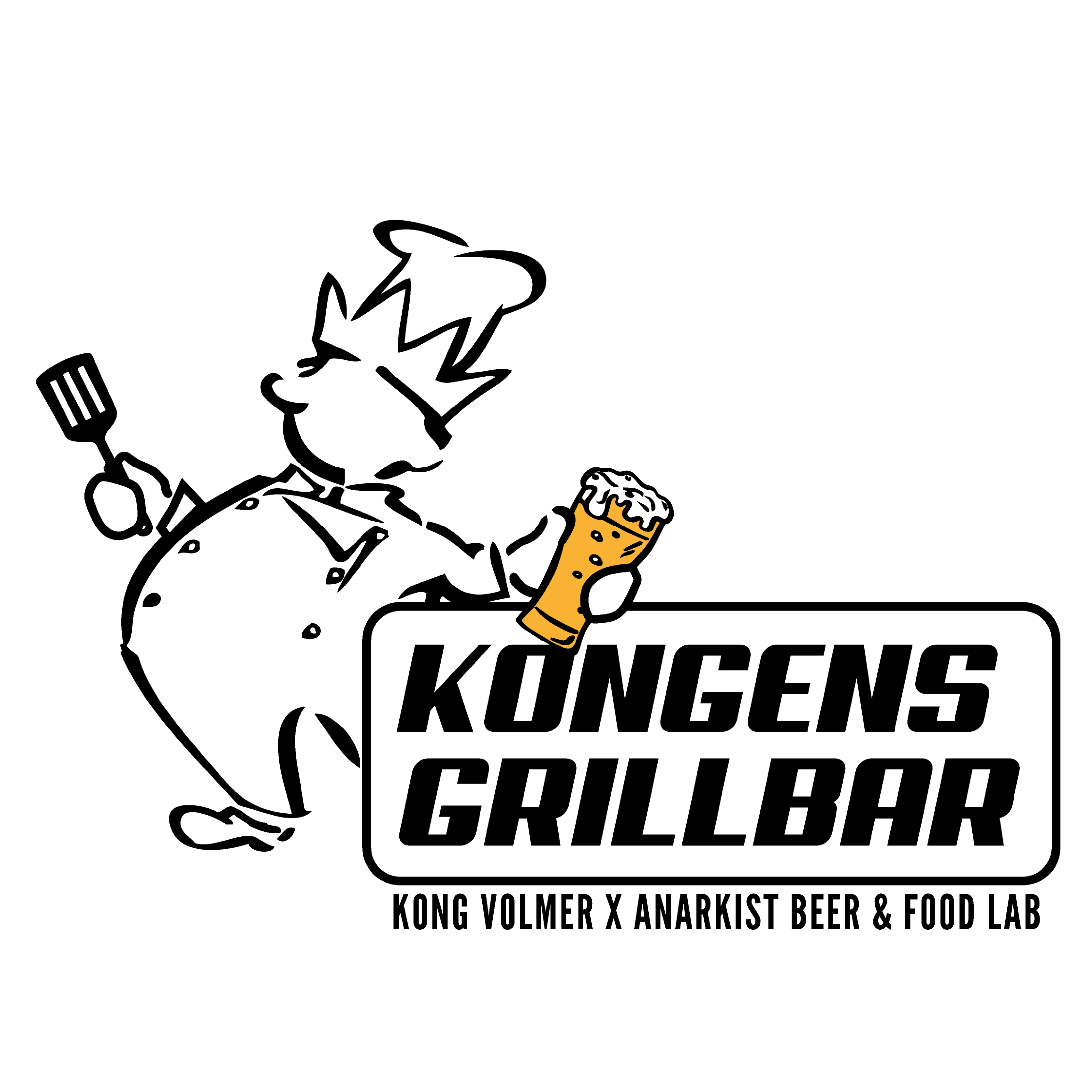 Grillbar Logo Sort