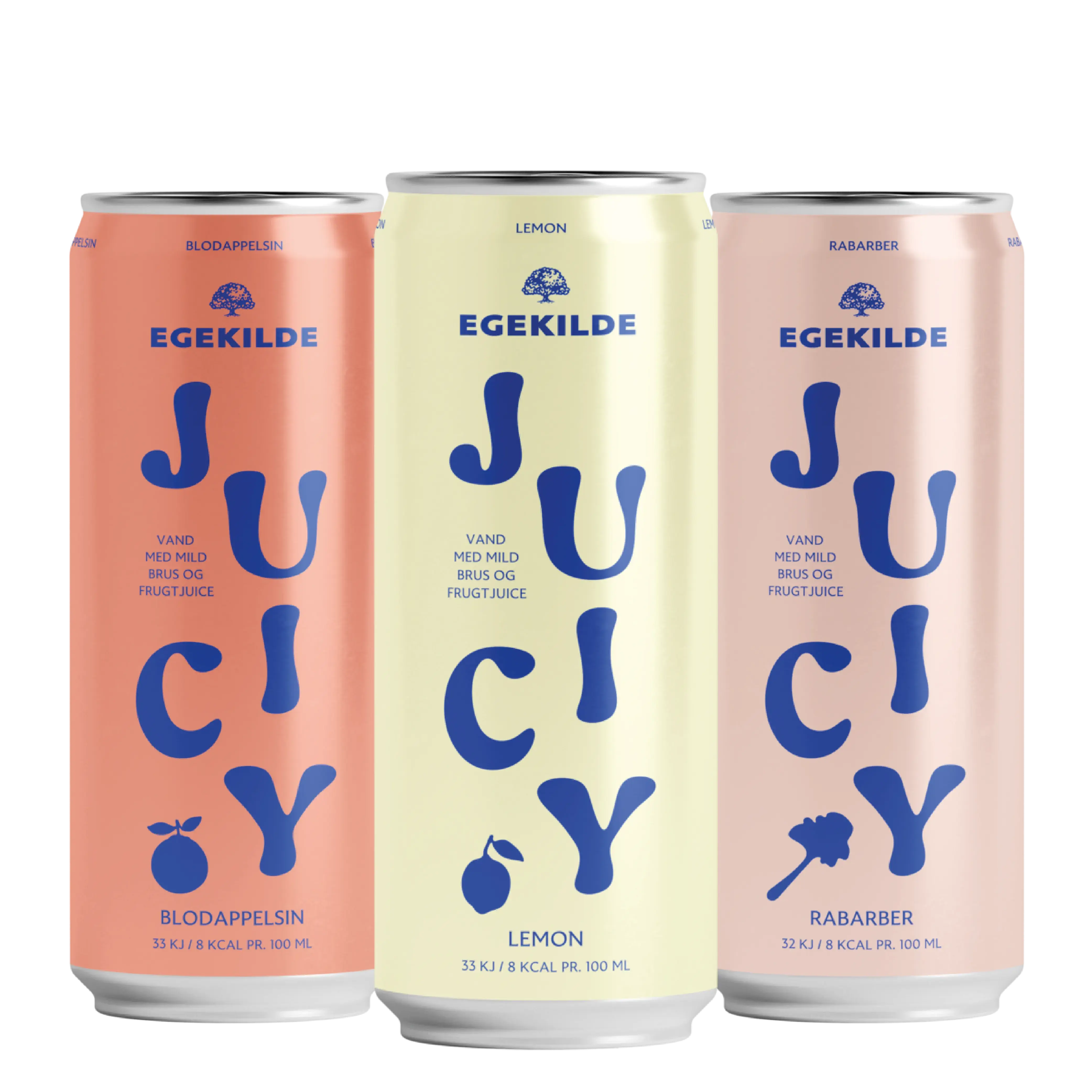 Royal Unibrew Egekilde Juicy 3 Varianter