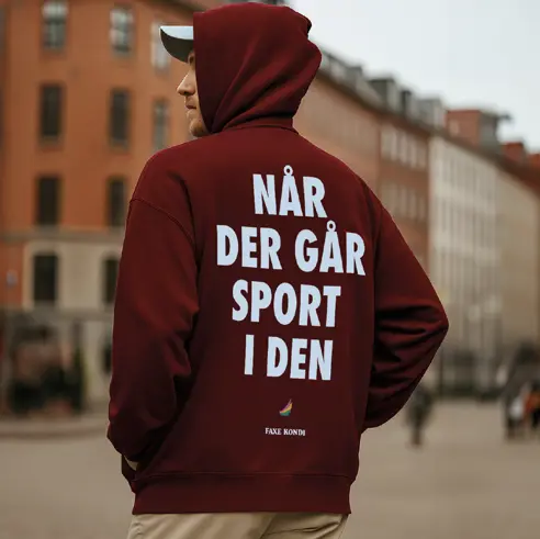 Faxe Kondi Rød Hoodie